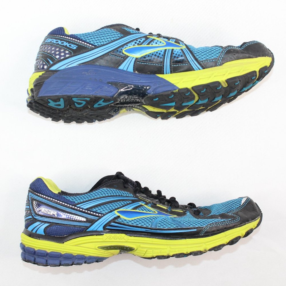 Brooks Men's Size 9.5 Adrenaline ASR Running Shoes 1101471D375 Brilliant Blue - Picture 8 of 14